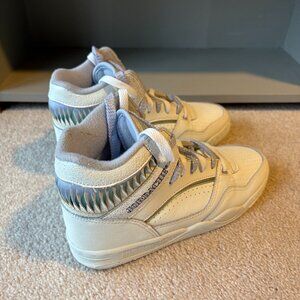 Jordache Women's Hi Top Sneakers Size 7.5 White Mint Lilac